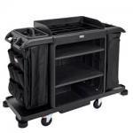2202527 Full Size Housekeeping Cart with Accessory Bundle