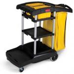 View: Rubbermaid 9T72 High Capacity Cleaning Cart 