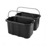 View: FG9T8200BLA Executive 10 Quart Pail, Black 6 Pack