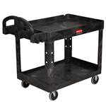 View: Rubbermaid 4546 HD 2-Shelf Utility Cart 