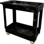 View: Rubbermaid 9T66 2 Shelf Cart