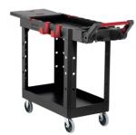 View: 1997206 Heavy Duty Adaptable Utility Cart, Small, Black
